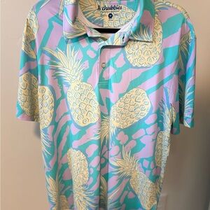 Chubbies Men's Pineapple Performance Polo